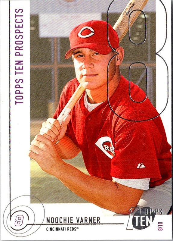2002 Topps Ten Noochie Varner #198 Rookie
