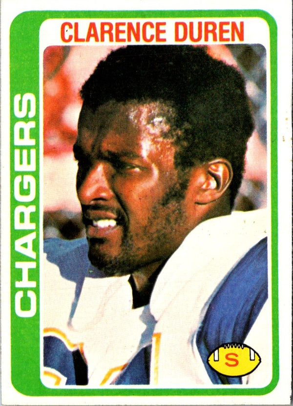 1978 Topps Clarence Duren #306 Rookie