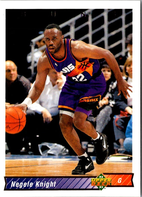 1992 Upper Deck Negele Knight #390