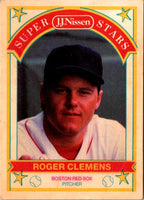 1989 J.J. Nissen Super Stars Roger Clemens #16