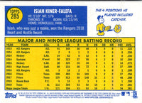 2019 Topps Heritage Isiah Kiner-Falefa #285