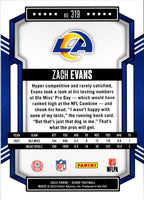 2023 Score Zach Evans #319 Rookie