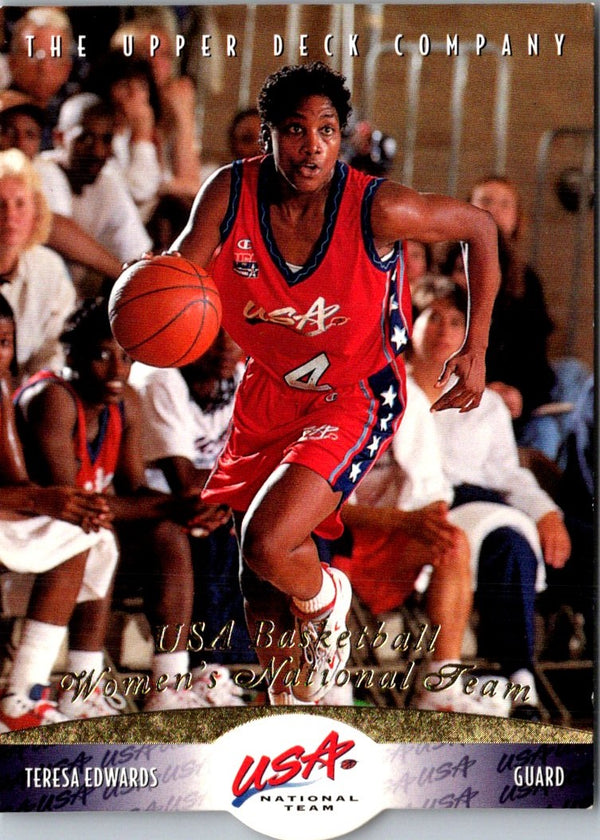 1996 Upper Deck USA Teresa Edwards #63