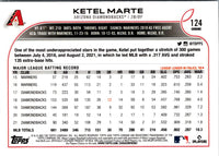 2022 Topps Chrome Ketel Marte #124