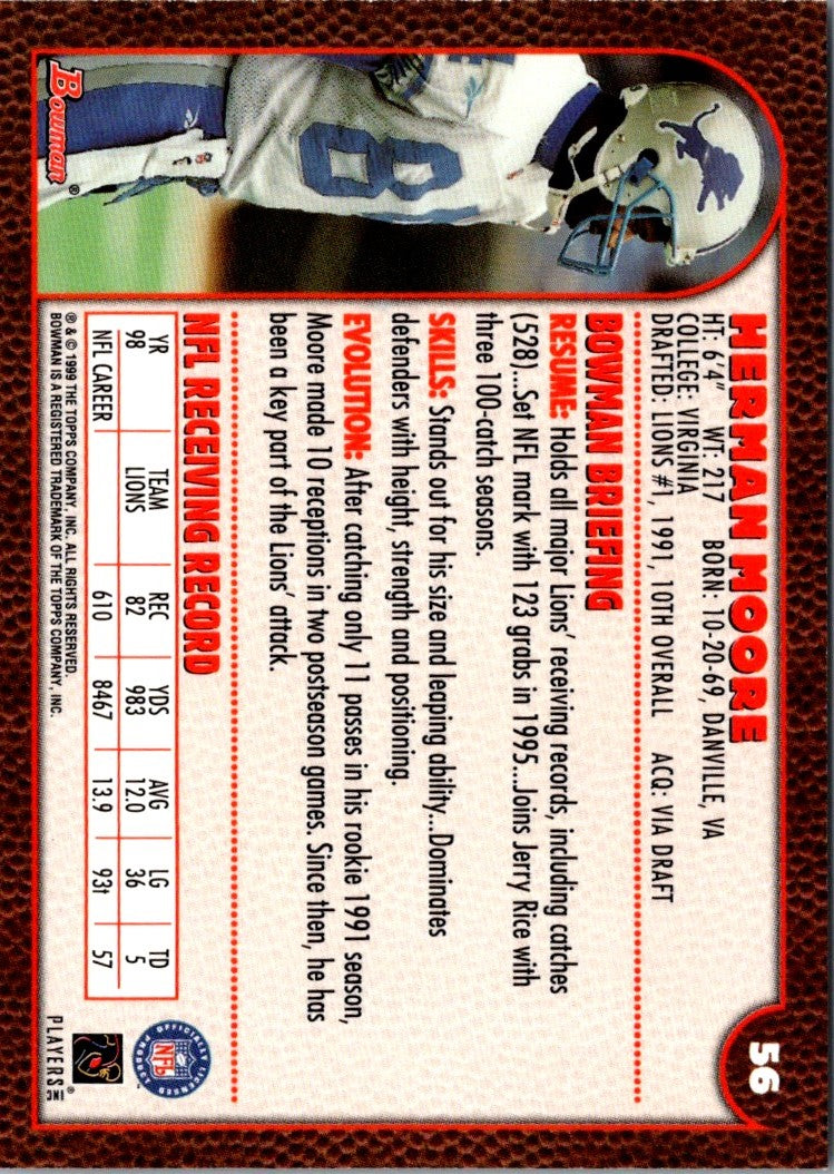 1999 Bowman Herman Moore