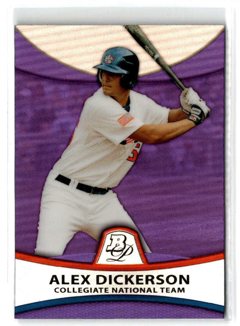 2010 Bowman Platinum Prospects Alex Dickerson