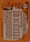 1981 Topps Mike Bratz