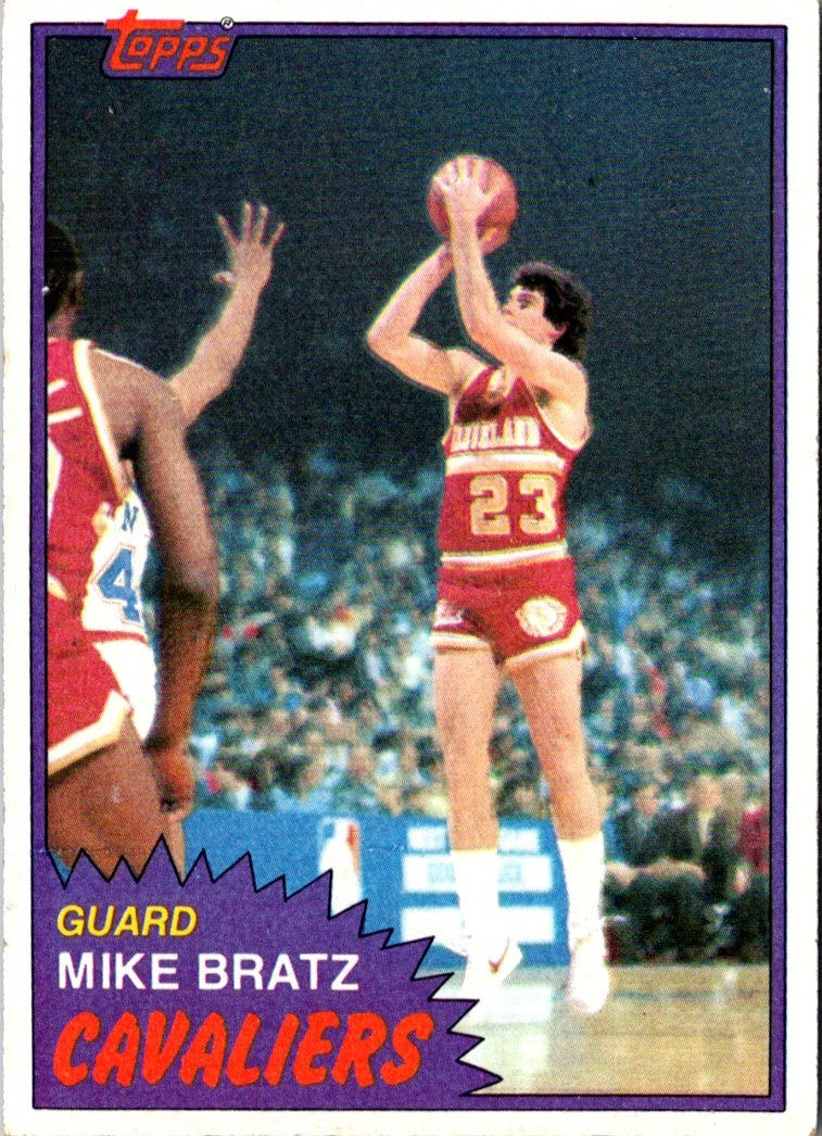 1981 Topps Mike Bratz