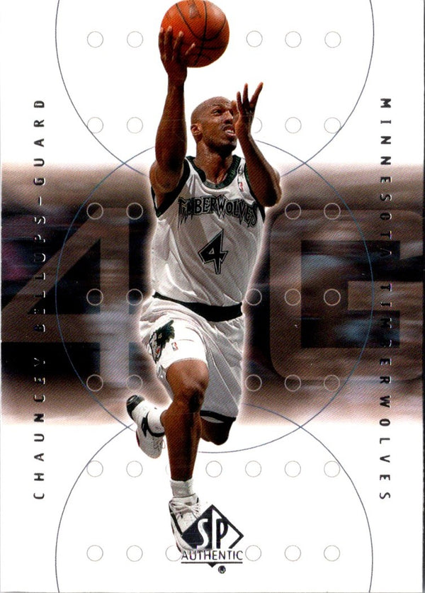 2000 SP Authentic Chauncey Billups #50