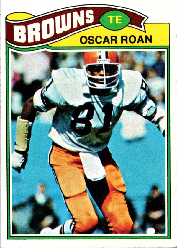 1977 Topps Oscar Roan #496 NR-MT