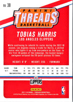 2017 Panini Threads Tobias Harris #30