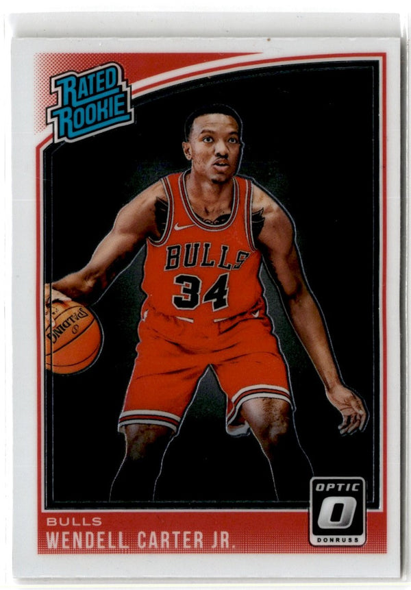 2018 Donruss Rated Rookies Wendell Carter Jr. #170