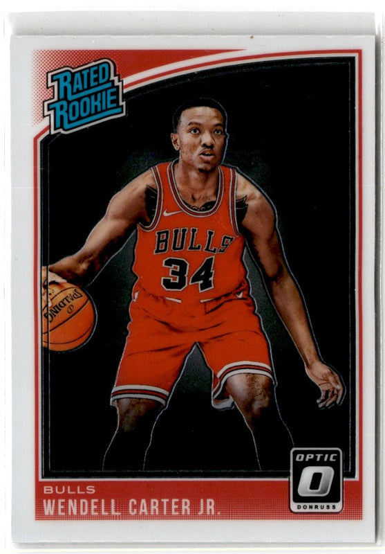 2018 Donruss Rated Rookies Wendell Carter Jr. #170