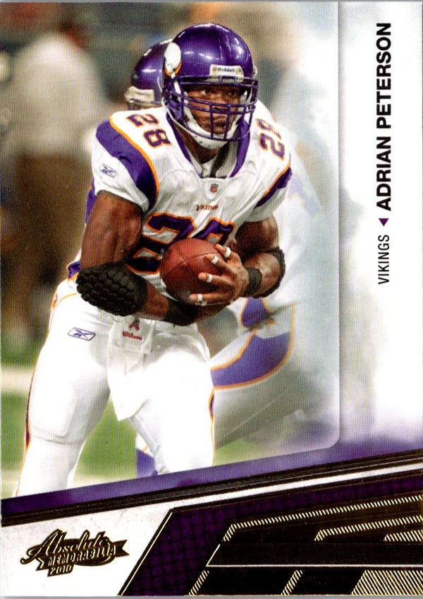 2010 Panini Absolute Memorabilia Retail Adrian Peterson #54