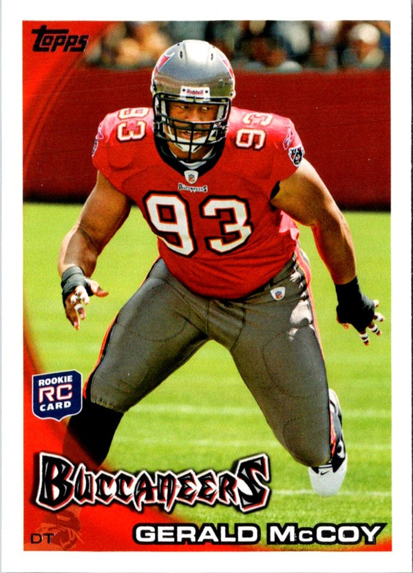 2010 Topps Gerald McCoy #410 Rookie