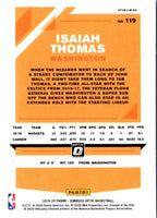 2019 Donruss Optic Blue Velocity Isaiah Thomas #119