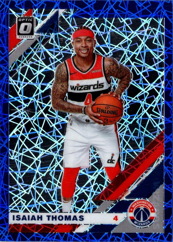 2019 Donruss Optic Blue Velocity Isaiah Thomas #119