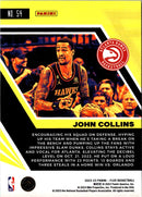 2023 Panini Prizm Prizms Green John Collins