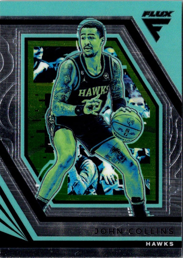 2023 Panini Prizm Prizms Green John Collins #54