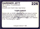 1989 Collegiate Collection Auburn Coke 580 Gardner Jett