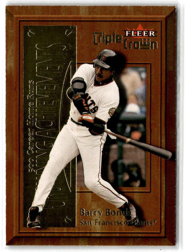 2002 Fleer Authentix Tickets Barry Bonds #14