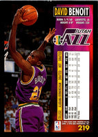 1994 Fleer David Benoit #219