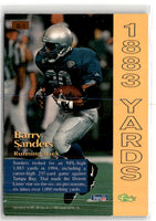 1995 Pro Line Grand Gainers Barry Sanders #G-1