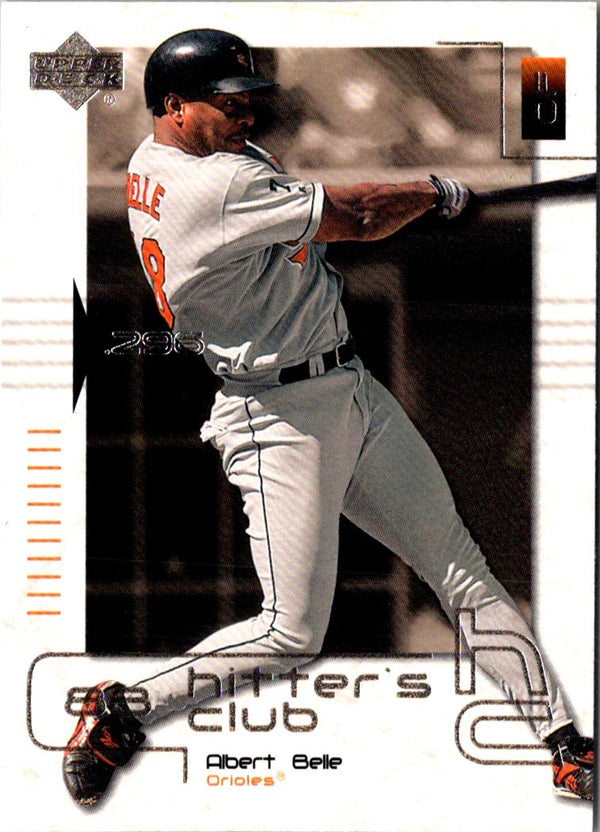 2000 Upper Deck Hitter's Club Albert Belle #31