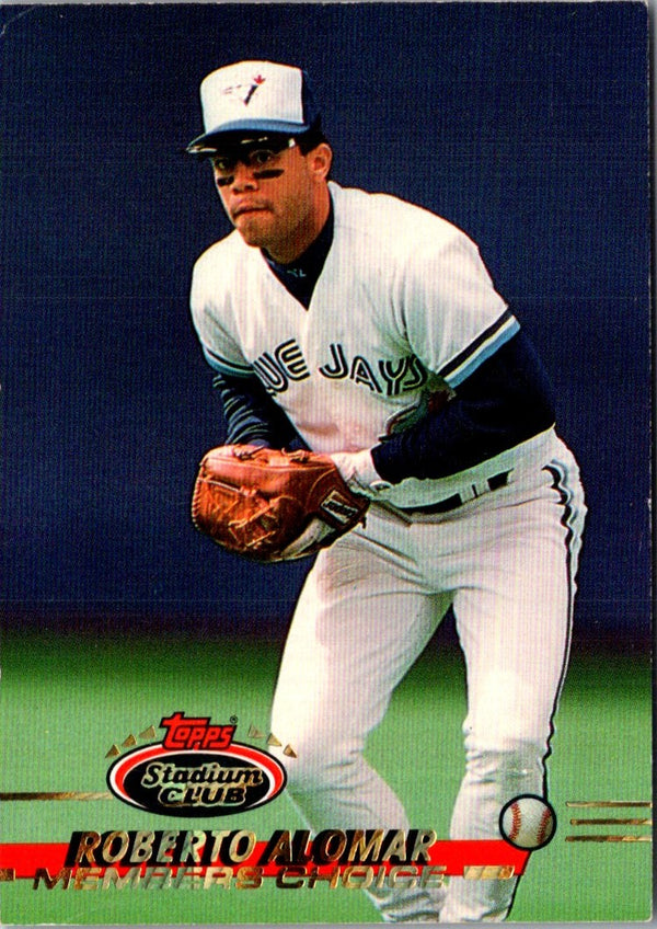 1993 Stadium Club Members Only Roberto Alomar #596