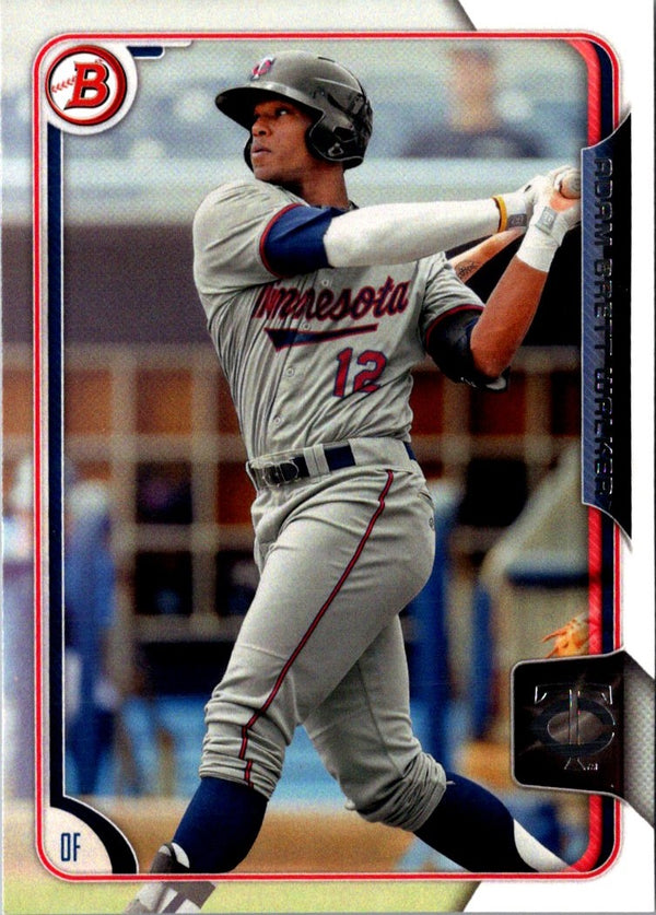 2015 Bowman Draft Picks & Prospects Red Asia Exclusive Adam Brett Walker #48