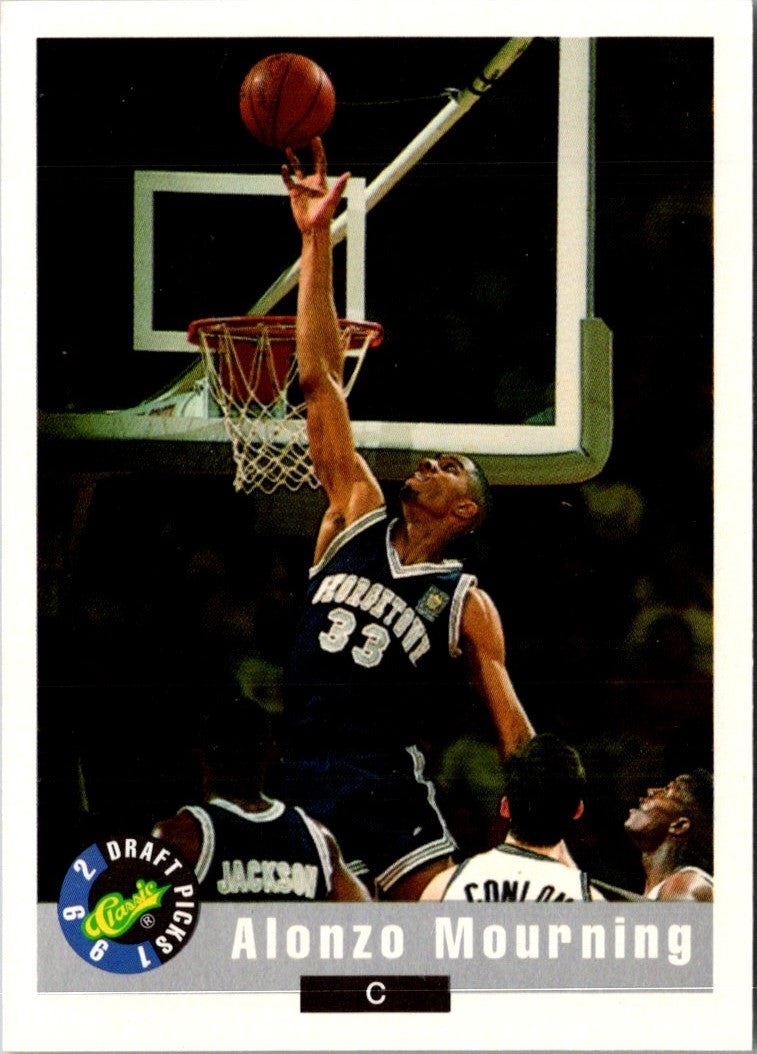 1992 Classic Draft Alonzo Mourning