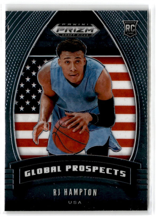 2020 Panini Prizm Draft Picks Collegiate RJ Hampton #99