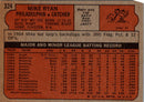 1972 Topps Mike Ryan