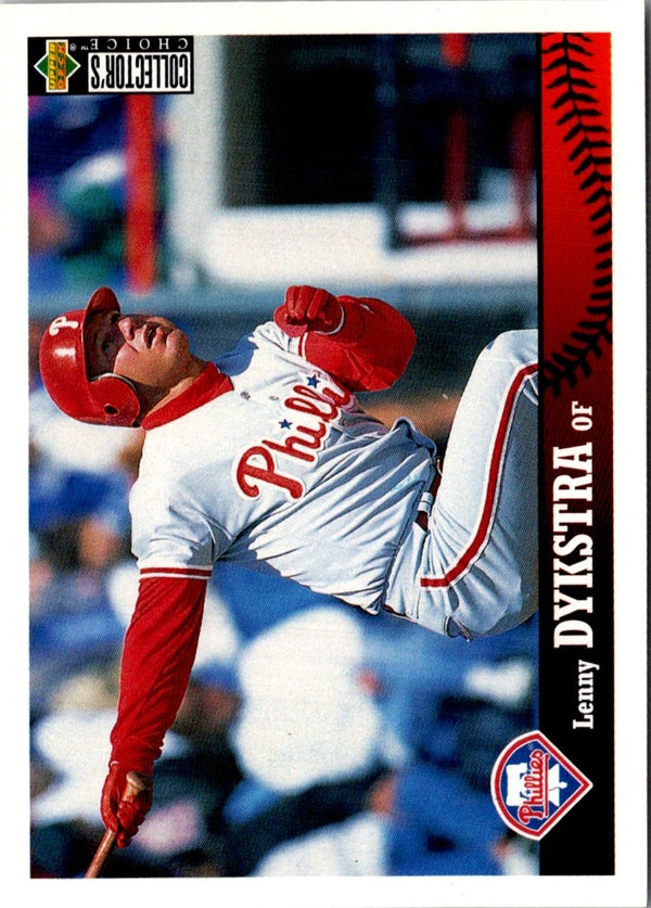 1997 Collector's Choice Lenny Dykstra #196
