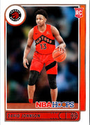 2021 Hoops Red Backs David Johnson