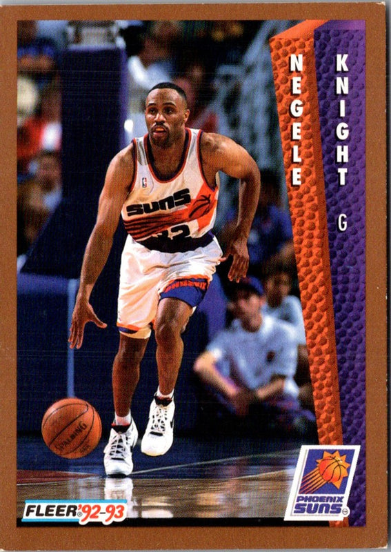1992 Fleer Negele Knight #412