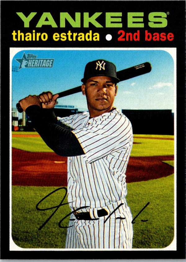 2019 Topps Thairo Estrada #28 Rookie