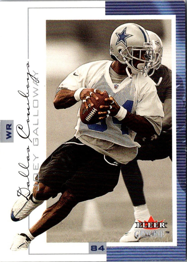 2001 Fleer Genuine Joey Galloway #39