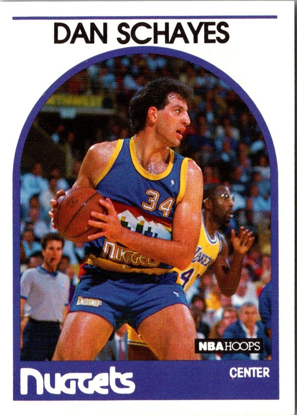 1989 Hoops Dan Schayes #82