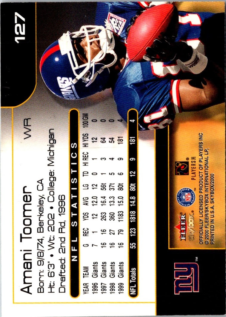 2000 SkyBox Amani Toomer