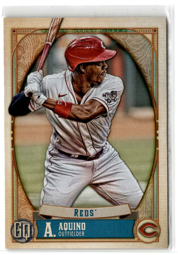 2021 Topps Archives Signature Series Active Player Edition Aristides Aquino Aristides Aquino #20