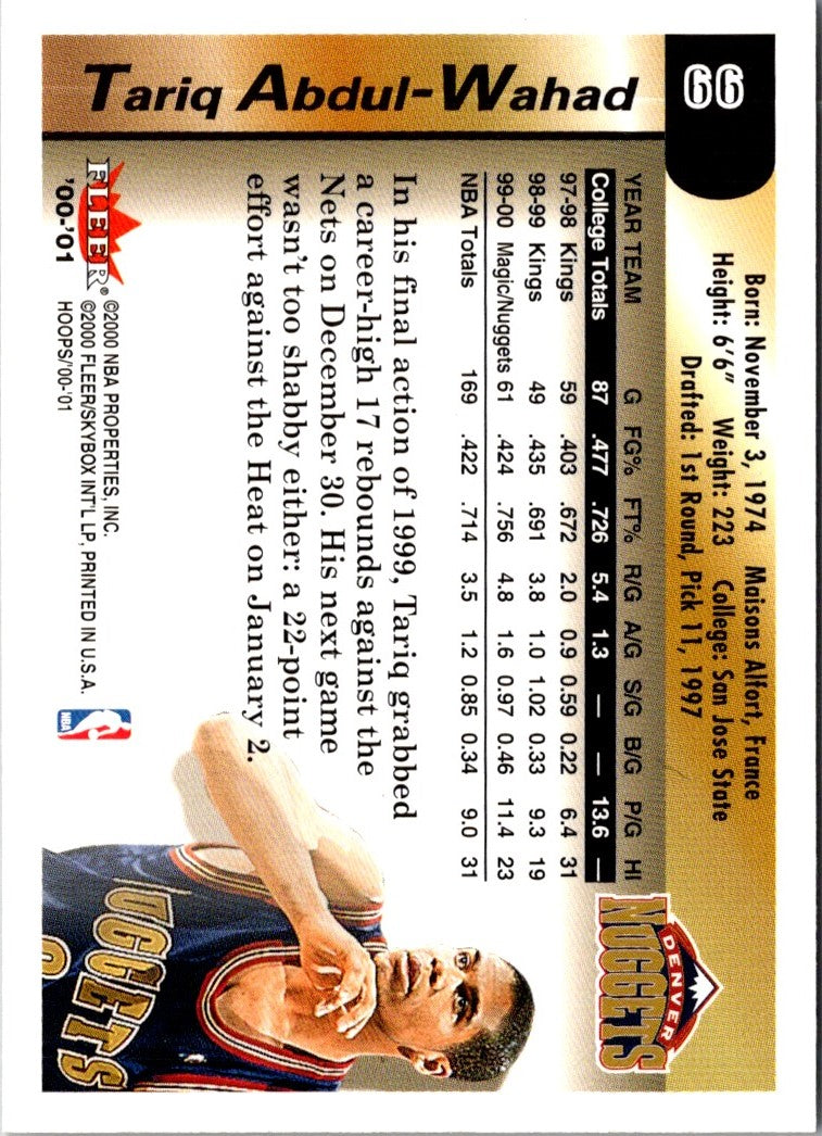 2000 Hoops Hot Prospects Tariq Abdul-Wahad