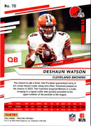 2022 Panini Prestige Deshaun Watson