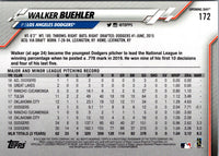 2020 Topps Opening Day Edition Walker Buehler #172