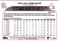 2022 Topps Chrome Nolan Arenado #74