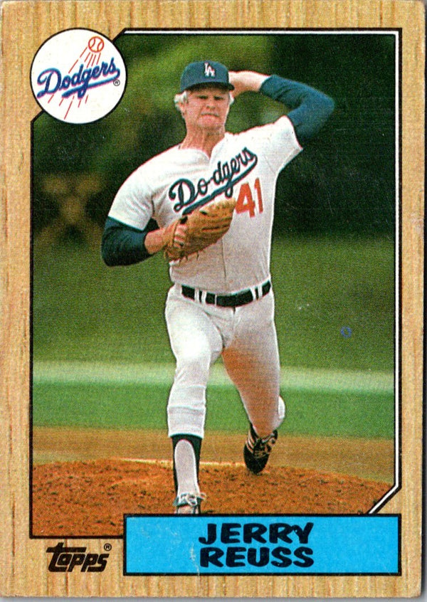 1987 Topps Jerry Reuss #682