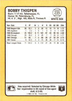1988 Donruss Baseball's Best Bobby Thigpen #235
