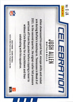2022 Panini Absolute Blue Josh Allen #25