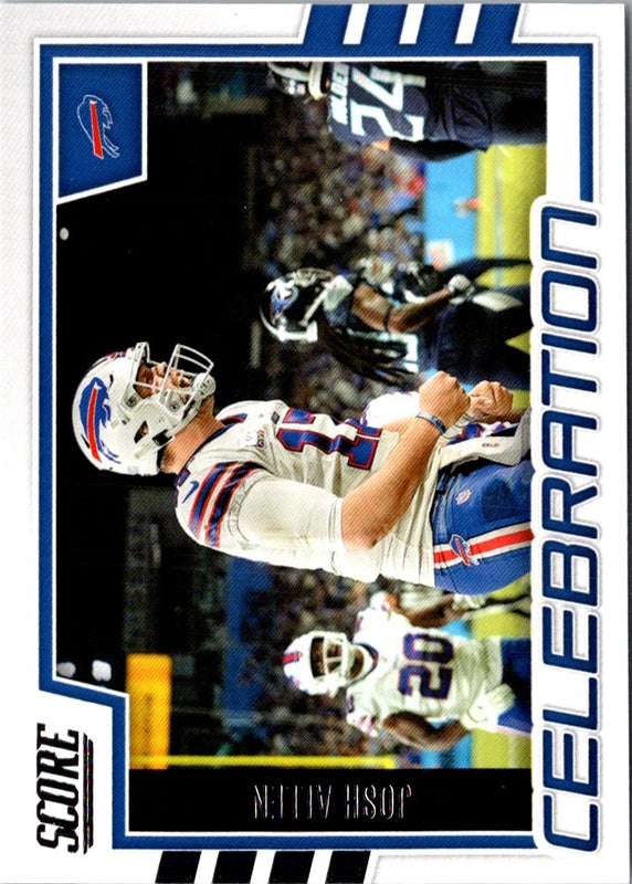 2022 Panini Absolute Blue Josh Allen #25