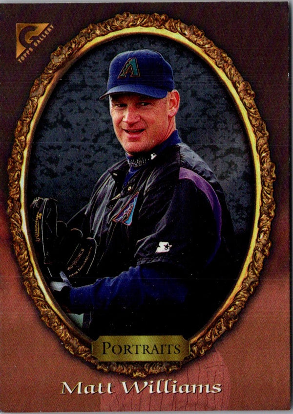 1998 Topps Gallery Matt Williams #5